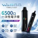 KIS5 & WAGOO 6500口一次性 雙霧化芯雙口味 含3%尼古丁